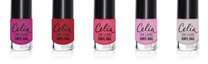 Lakiery winylowe Celia de Luxe Vinyl Nail